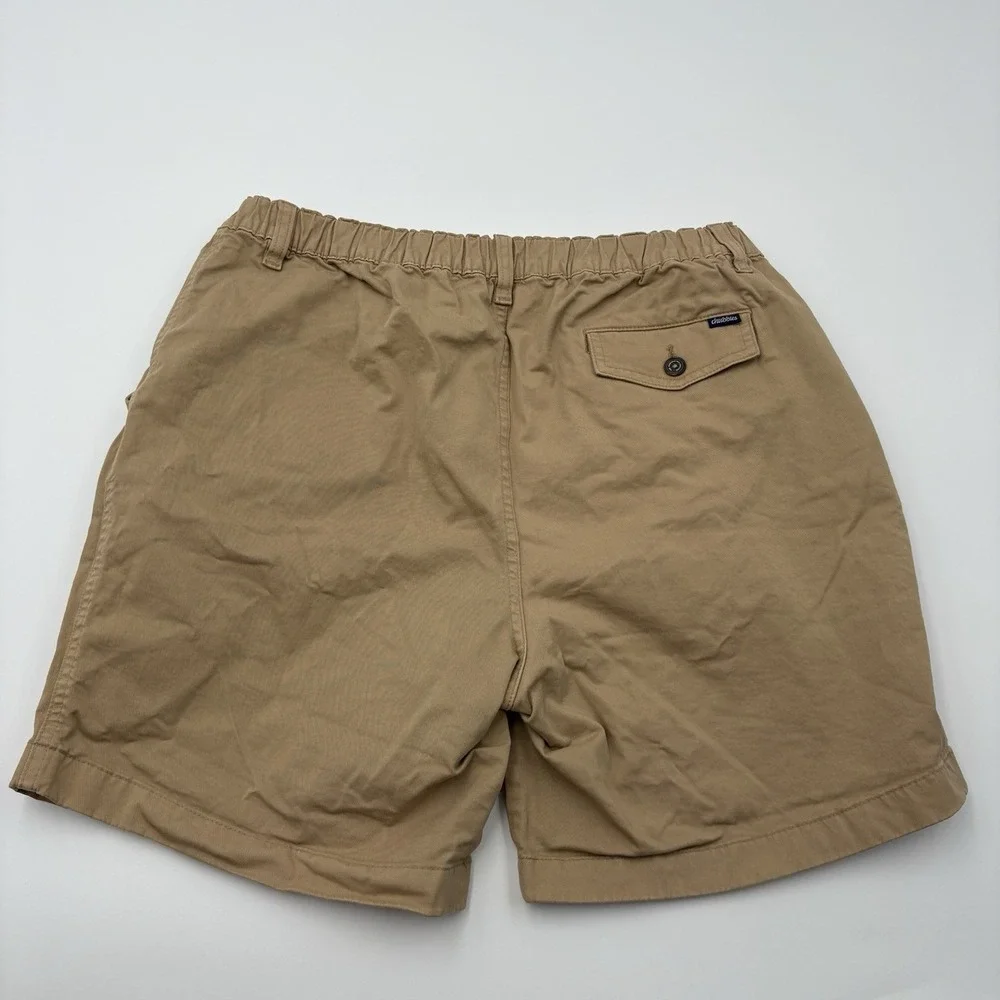 Chubbies Mens Large 7 Khaki Stretch Casual Shorts Everyday Weekend